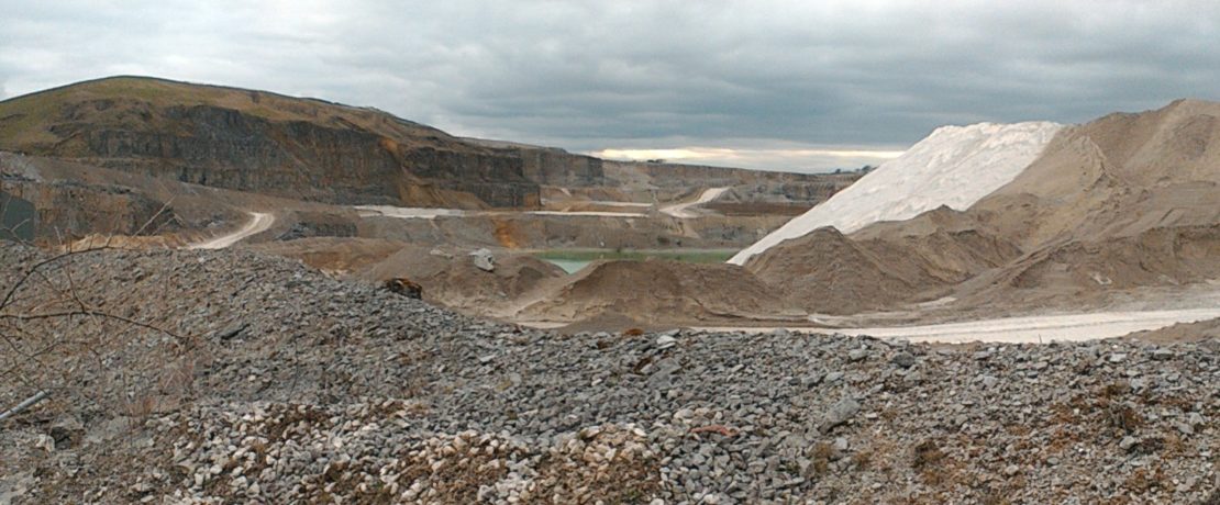 Quarry in Derbyshire