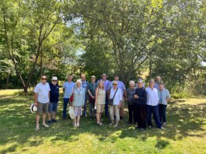 Attendees of the Annual AGM at Creswell Crags